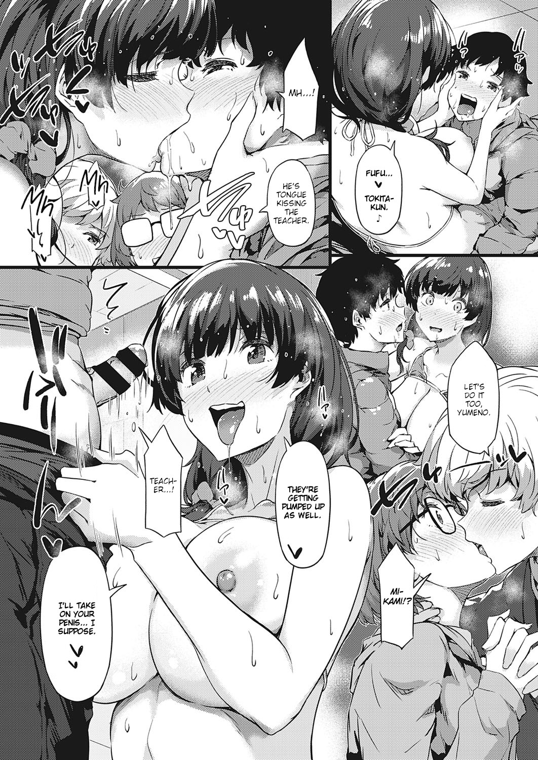 Hentai Manga Comic-Sketching Together-Read-17